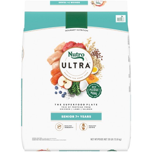 Nutro ultra senior outlet dog food canned