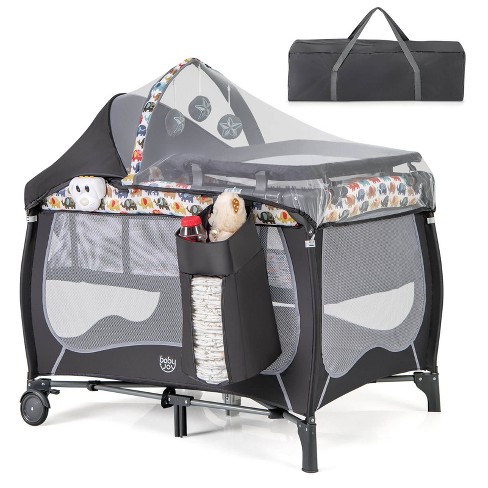 Baby bassinet and changing table on sale