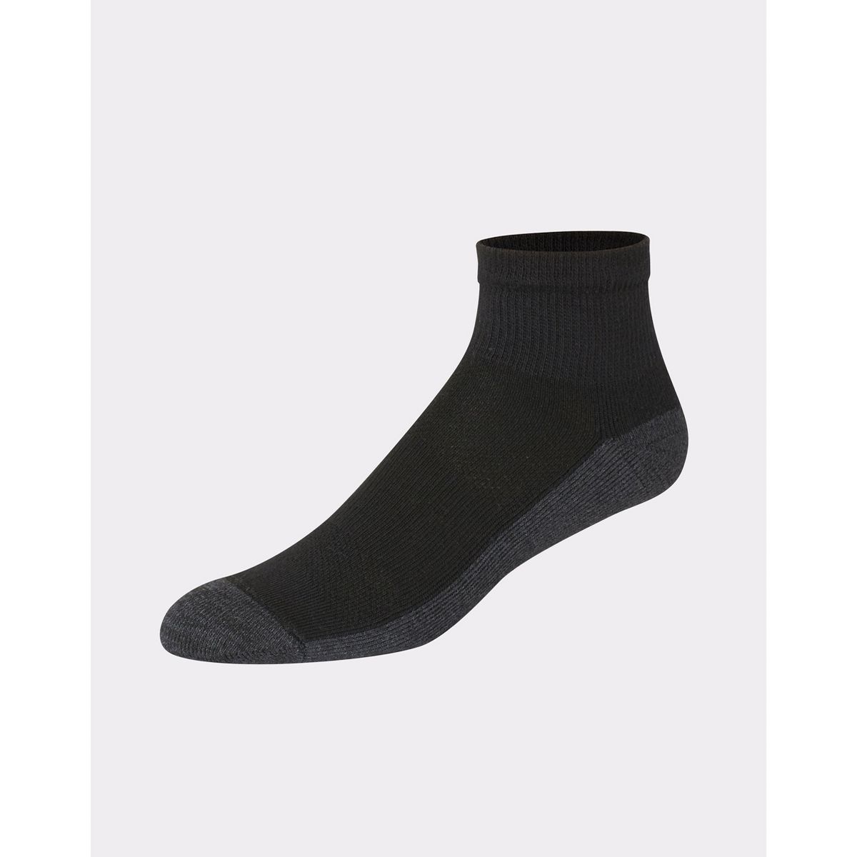 Hanes Men's X-Temp Cushioned Ankle Socks, 12-Pairs - thumbnail 3