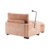 Dolonm Single Recliner Sofa: 300lb Capacity, Chenille Fabric, Ergonomic Design for Living Room/Study - 4 of 4