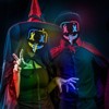 2 pcs Light up Mask LED Mask-Purge Mask, X Eyes Scary Masks, Glow Neon Mask Costume Mask with 3 Lighting Modes for Halloween Festival Party - 2 of 4