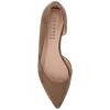 Journee Collection Womens Ester Slip On Pointed Toe D'Orsay Flats - 4 of 4