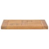 vidaXL Square Table Top 15.7"x15.7"x1" Solid Wood Teak - 4 of 4