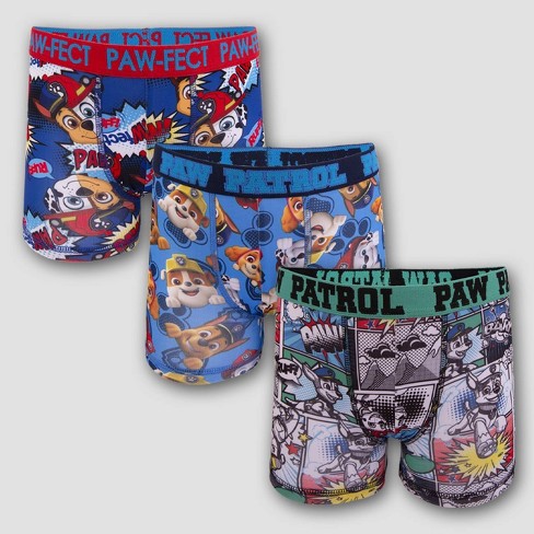 Toddler Boys' Paw Patrol 3pk Boxer Briefs - 2t-3t : Target