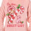 Seven Times Six Strawberry Shortcake Sweatshirt Women's Sweet List Fleece Pullover Pink - 3 of 4