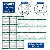 SwiftGlimpse 24"x36" 2026 Wall Calendar Green - 2 of 4