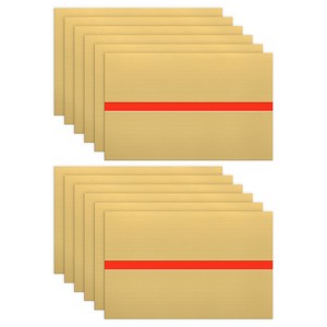 Unique Bargains Plastic Laser Engraving DIY Indoor Outdoor Engraving Blank Materials - 1 of 4
