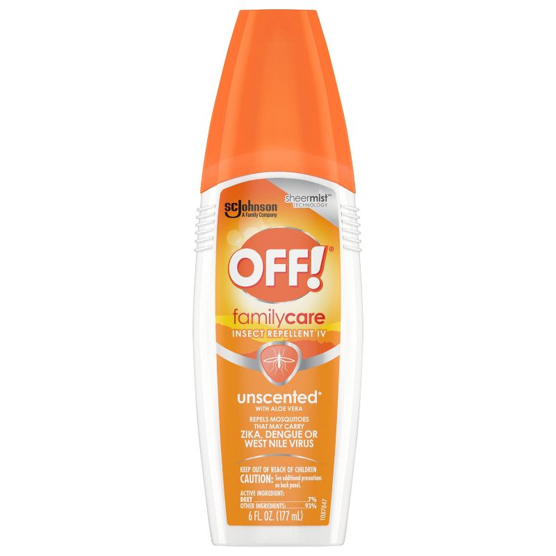 OFF! FamilyCare Mosquito Repellent Unscented - 6oz, 4 of 15