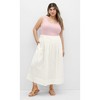 Women's Plus Size Haven Skirt - butter | CITY CHIC - 3 of 4