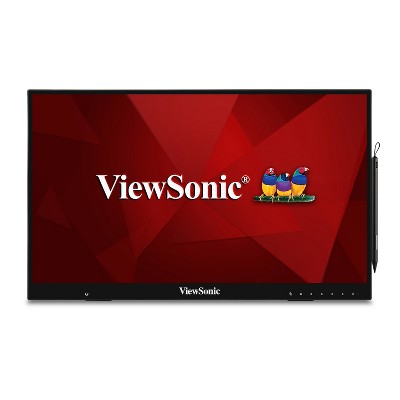 ViewSonic ID2456 24 Inch Touch Display Tablet with Active Stylus, Advanced Ergonomics and USB C for Digital Writing, Graphics Drawing, Remote