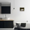 Stupell Industries Bathroom in Deco Style Black Framed Giclee Art - 2 of 4