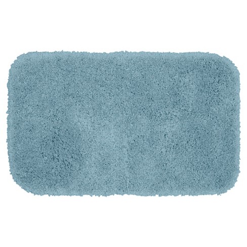 Garland Rug Serendipity 30 in. x 50 in. Shaggy Nylon Washable Bath Rug  Taupe 