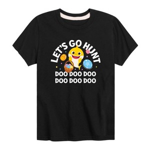 Boys' - Baby Shark - Easter Sharks Short Sleeve Graphic T-Shirt - 1 of 4