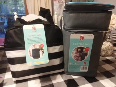 J.l. Childress Breastmilk Cooler & Baby Bottle Bag, Insulated & Leak Proof,  Ice Pack Included, Single Bottle : Target