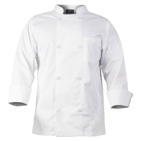 Chef Code Chefcode The 8 Button Chef Coat White XS