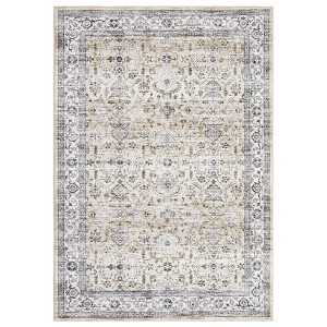 COZONY Washable Vintage Oriental Rug, Non-Slip Low Pile Soft Non-Shedding Carpet - 1 of 4