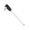 Unique Bargains Portable Stainless Steel Retractable 4 Sections Telescopic Antenna 22.5cm Long 1 Pc - 3 of 4