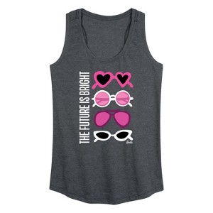 Women's - Barbie - The Future is Bright Graphic Racerback Tank - 1 of 4