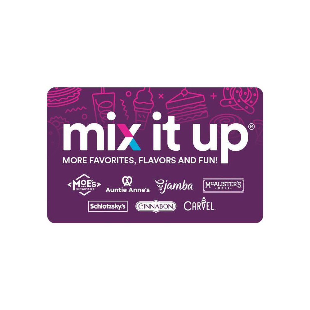 $10 Mix It Up Gift Card (Email Delivery)