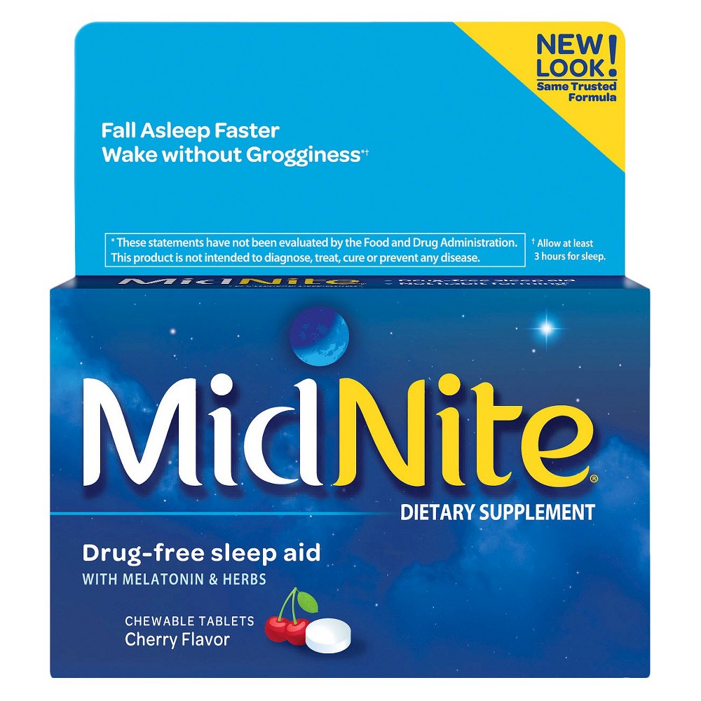 UPC 346017050301 product image for MidNite Sleep Aid Tablets 30-pk. | upcitemdb.com