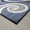Luxe Weavers Contemporary Abstract Geometric Swirl Area Rug - 4 of 4