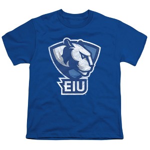 Eastern Illinois University Distressed Primary Kids T-Shirt For Youth Royal Blue - 1 of 4