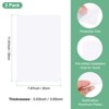 Unique Bargains Sublimation Aluminum Yard Garden DIY White Blank Metal Signs - 3 of 4