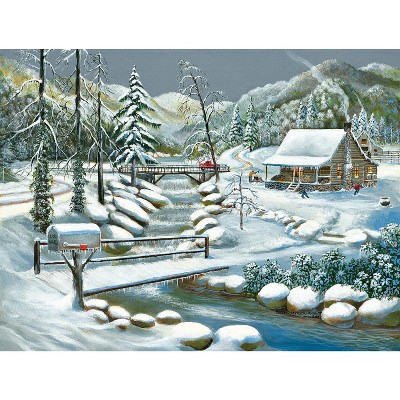 Sunsout Winter Season 300 pc   Jigsaw Puzzle 22101