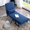 MAYEERTY 26¡± Folding Arm Chair Lounge 4-in-1 Convertible Sofa Bed - 3 of 4