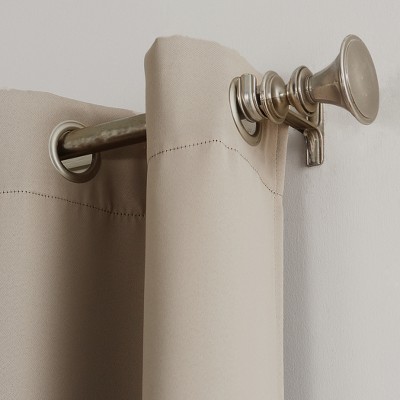 Stone Blackout Grommet Curtain Panel, 40" x 84" Polyester