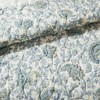 Sapphtopaz 6-Piece Cotton Percale Quilt Set, Cottage Shabby Chic Bedding with Reversible Design, Shams & Decorative Pillows, OEKO-TEX Certified - 3 of 4