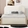 Whisen Full Size Upholstered Platform Bed with Wood Supporting Feet - 3 of 4