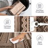 Garvee Area Rug for Living Room, Washable Rug Farmhouse Neutral Rug, Geometric Rug Low Pile Non-Slip Soft Rug for Dining Room Bedroom - 4 of 4