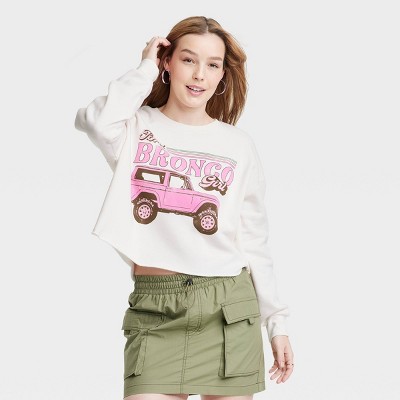 Pink Cropped Sweater : Target