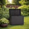vidaXL Patio Storage Box Anthracite 38.7"x17.3"x21.7" - 2 of 4