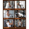 GOCAPTAIN Upgraded Home Gym LAT Pulldown & Lift Pulley System - 70"/90" Cables, Heavy-Duty Loading Pin | Full Upper Body Workouts - Black - 4 of 4