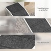 Gulches WHITE PawHut Dog Ramp for Bed, Pet Ramp for Dogs with Non-Slip Carpet and Top Platform74" x 16" x 25" - 4 of 4