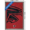Trends International NFL Atlanta Falcons - Logo 25 Framed Wall Poster Prints - 3 of 4