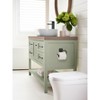 Amerock Stature Single Post Wall Mounted Toilet Paper Holder - image 3 of 4