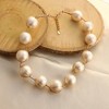SOHI Women's Champayne Gold The Serendipity Collar Necklace - 3 of 4