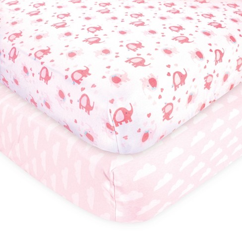 Target girl shop crib sheets