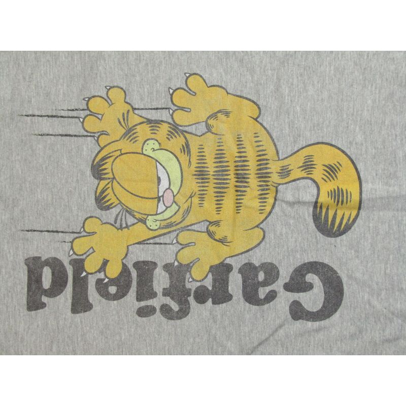 Garfield Claws and Logo Athletic Heather Graphic Tee, 2 of 4