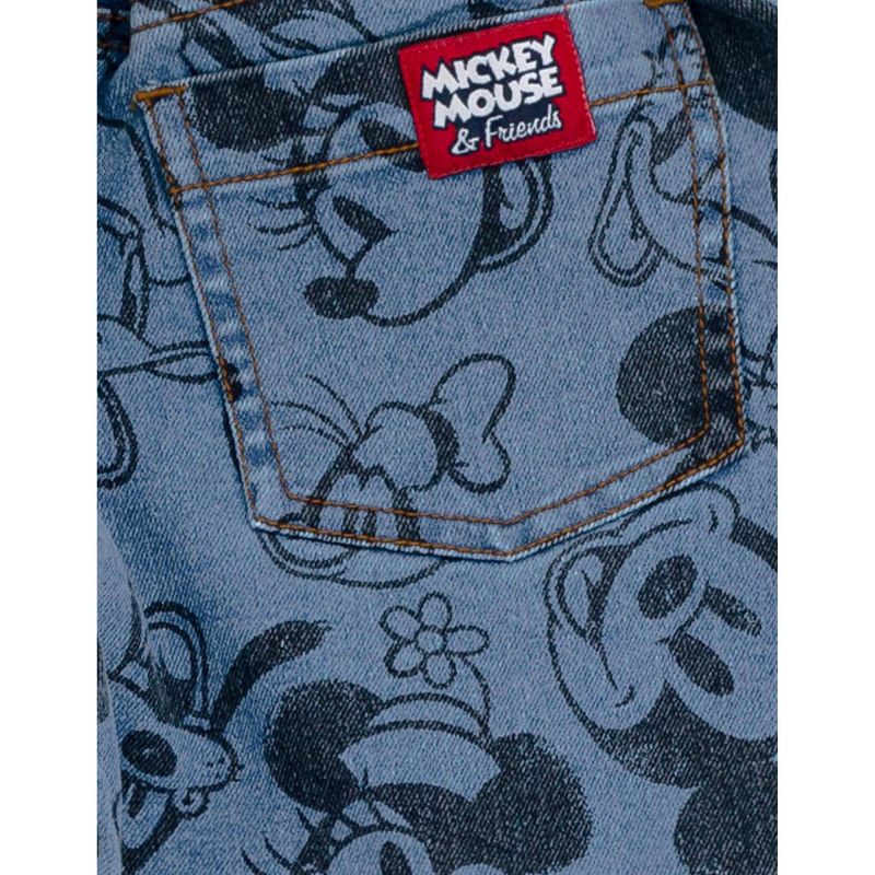 Disney Mickey Mouse Goofy Donald Duck Daisy Denim Pants Jeans Toddler, 4 of 5