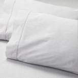2pk Cotton Percale Microstripe Pillowcase Set - Hearth & Hand™ with Magnolia