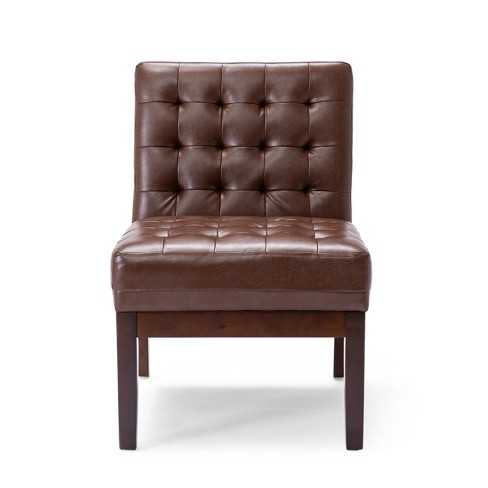 Espresso discount accent chair