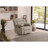 Velvet Manual Recliner Chair with Pillow Top Arms & Cushion Back - 2 of 4