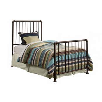 Twin Brandi Metal Kids' Bed Set Bronze - Hillsdale Furniture