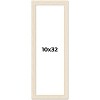PosterPalooza | 10x32 Wide Barnwood Picture Frame, UV Acrylic, 6 Finishes - Grey, Brown, White, and Black - 2 of 4