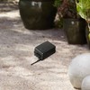 John Timberland Outdoor Landscape Transformer Low Voltage Black Security Dusk to Dawn with 3 Set Timers - 4 of 4