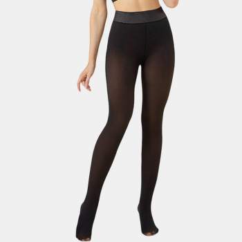 Women's Winter Thermal Opaque Fleece Lined Tights